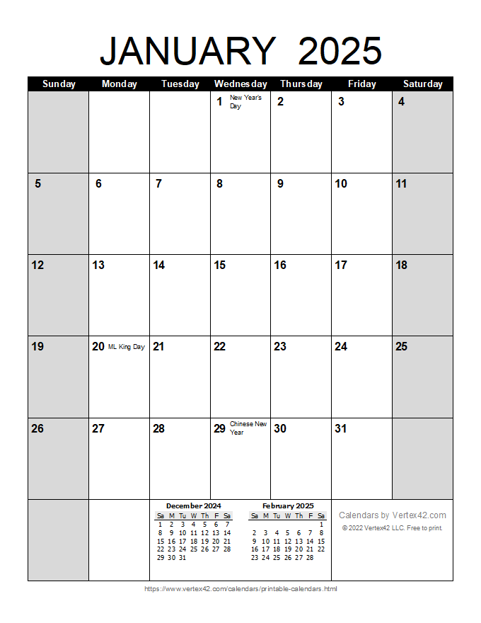 2025 Calendar Templates And Images