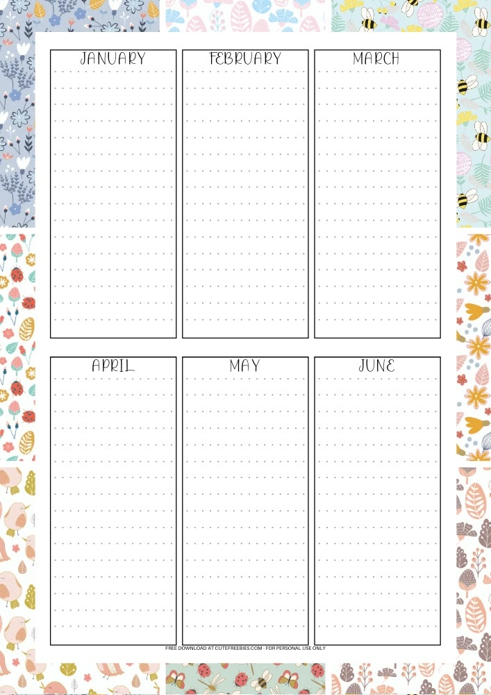 2025 Free Printable Monthly Budget Planner Cute Freebies For You