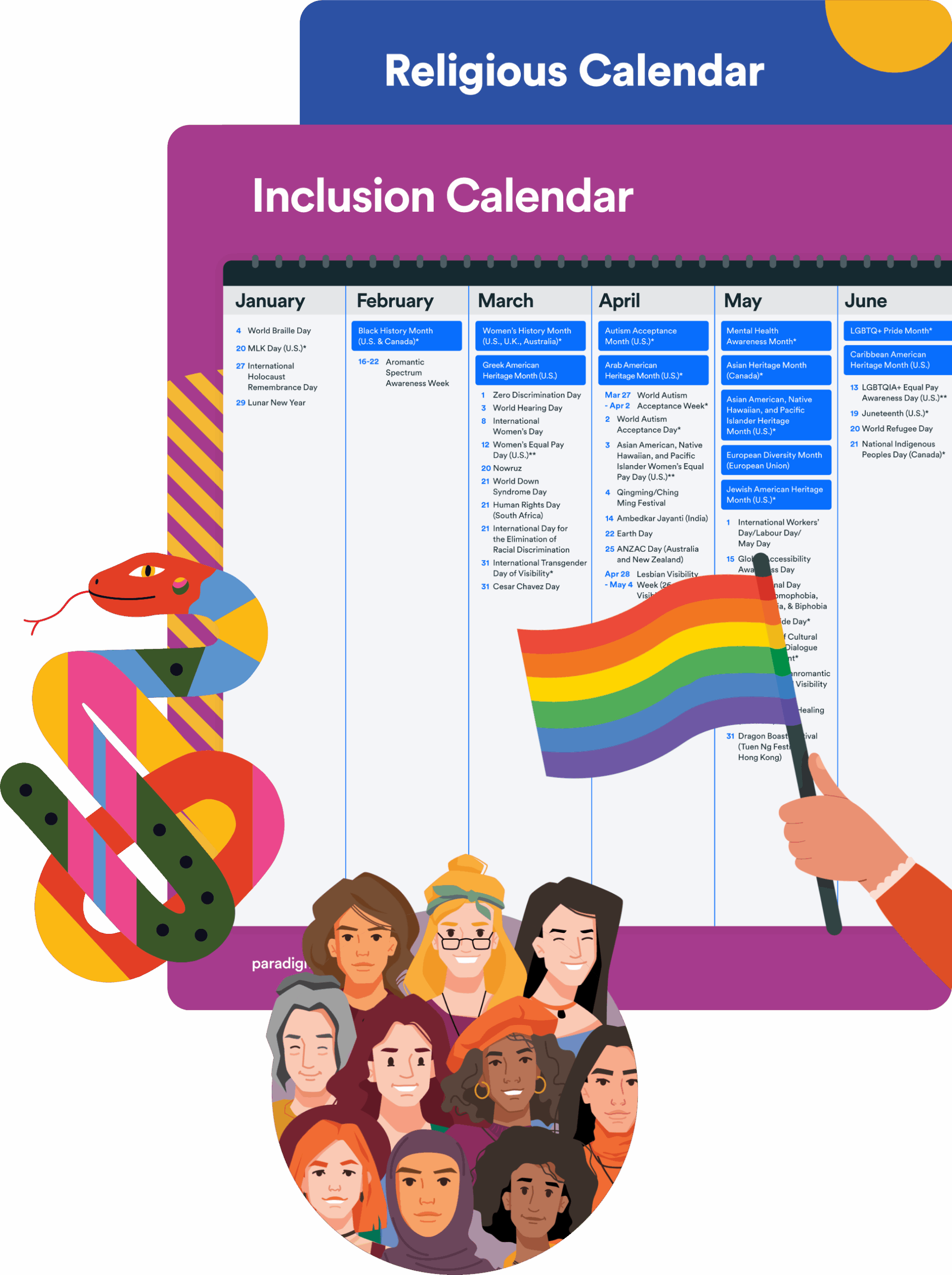 2025 Inclusion Calendar Download