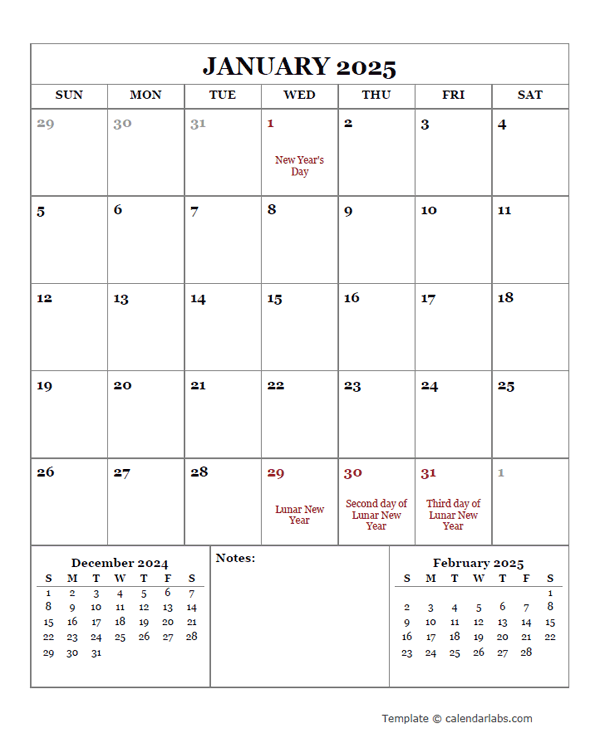 2025 Printable Calendar With Hong Kong Holidays Free Printable 