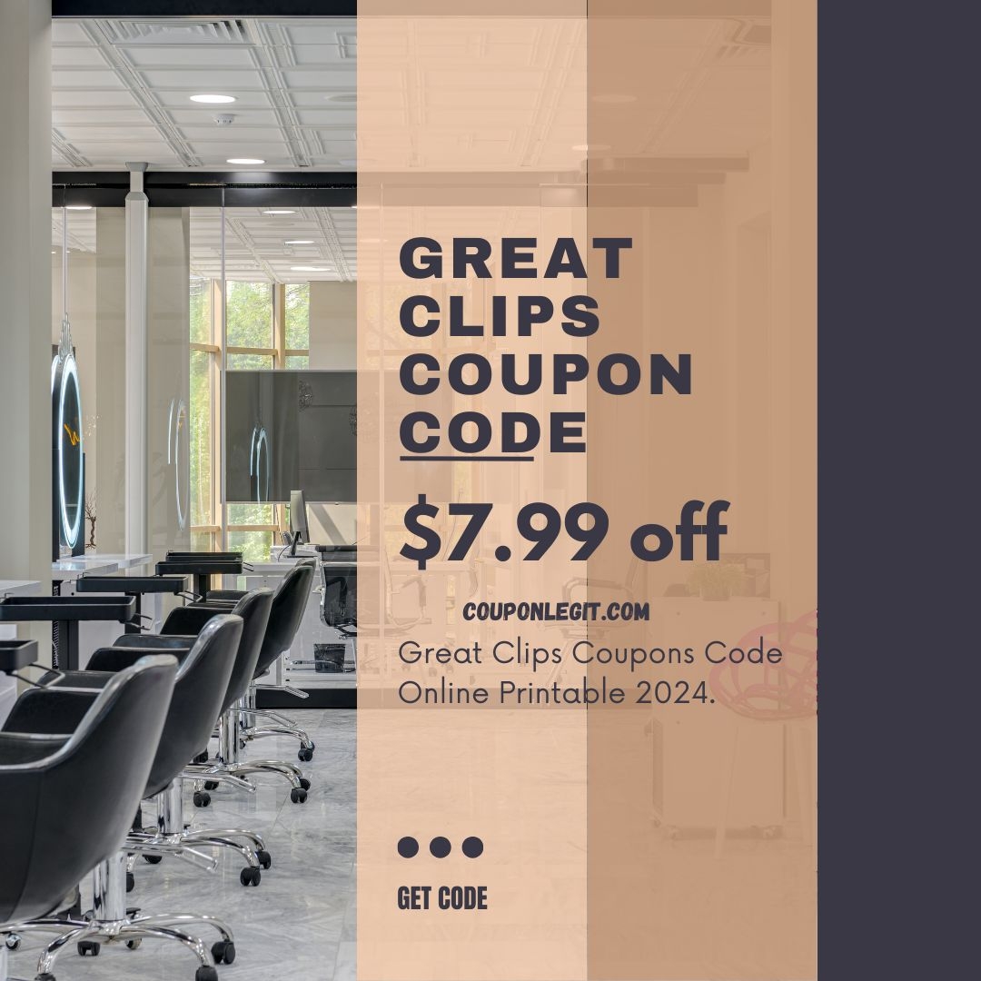 7 99 Great Clips Printable Coupon 2025