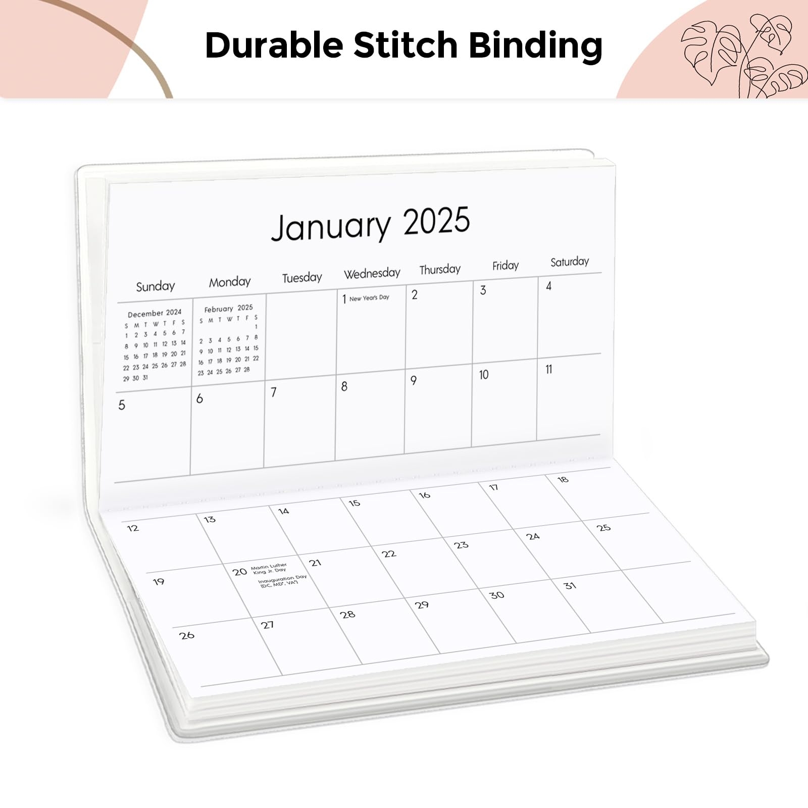 Amazon Pocket Calendar 2025 2026 For Purse Pocket Planner 30 Months With Soft Waterproof Cover And Premium Paper Sketch 6 5
