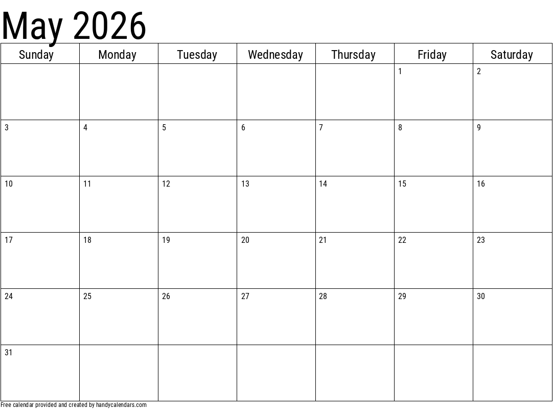 Basic 2025 Calendar Templates Handy Calendars