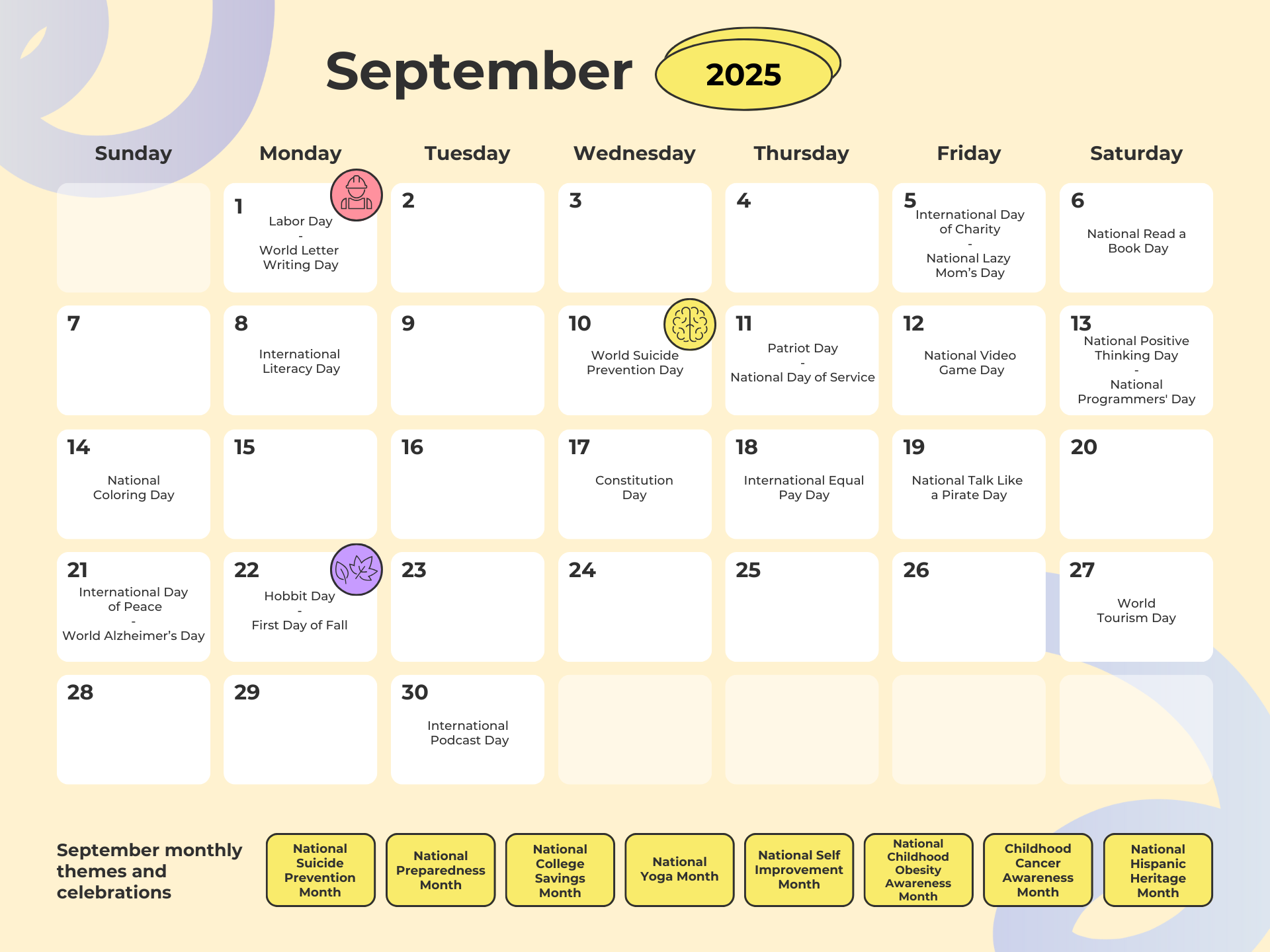 Complete 2025 Social Media Holidays Calendar 250 Dates 
