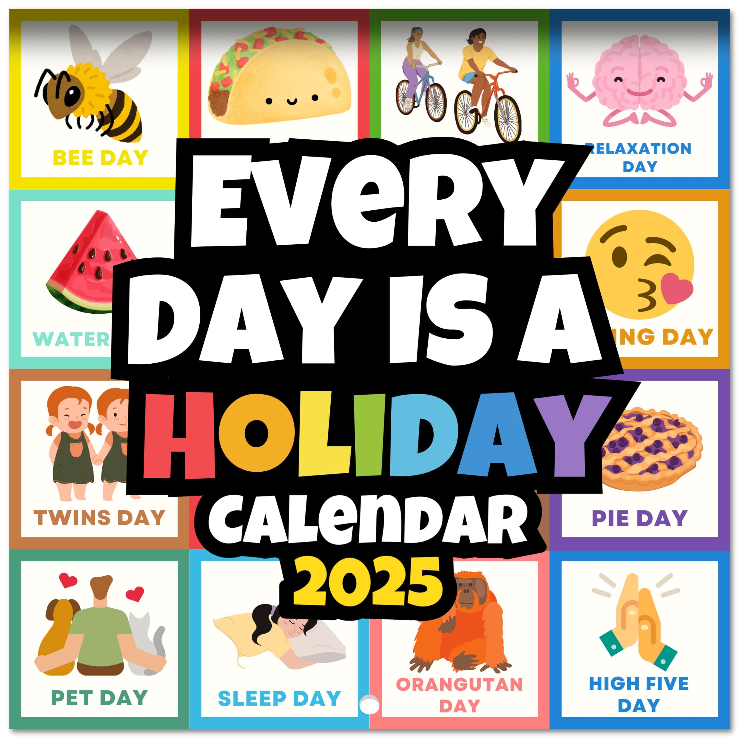 Free Printable 2025 Monthly Calendar With Silly Holidays