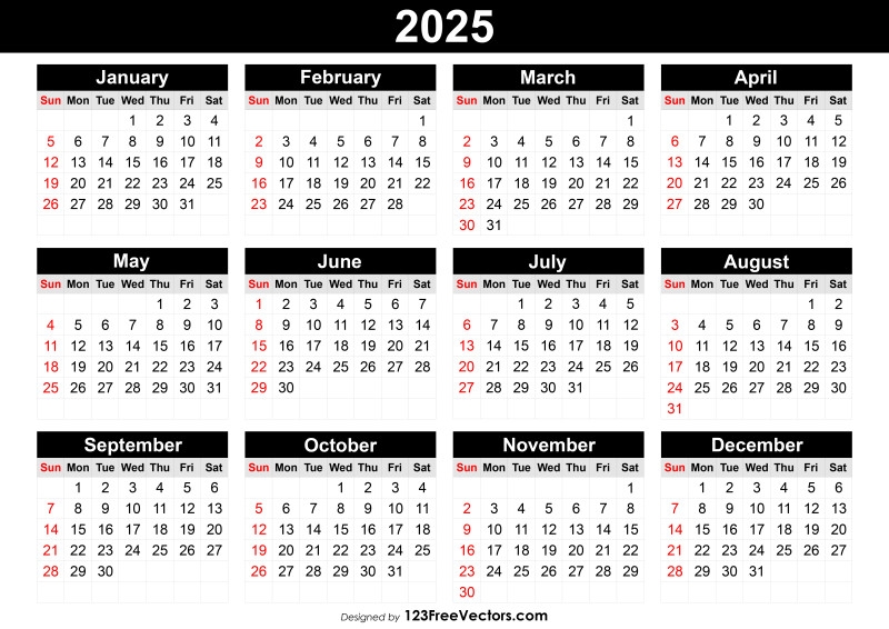 Indian Calendar 2025 With Holidays Printable