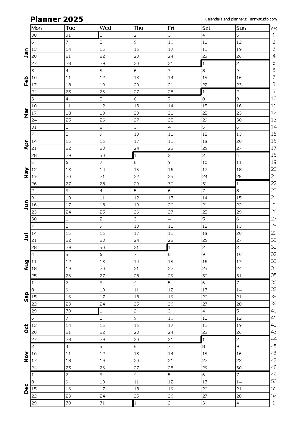 Free Printable 2025 And 2026 Calendar Planner