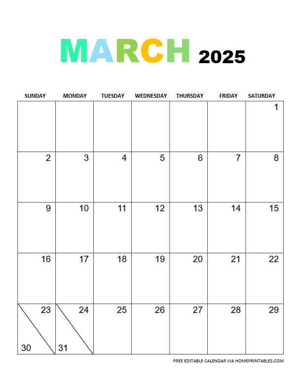 Fully Editable 2025 Calendar In Word Free Beautiful Templates 
