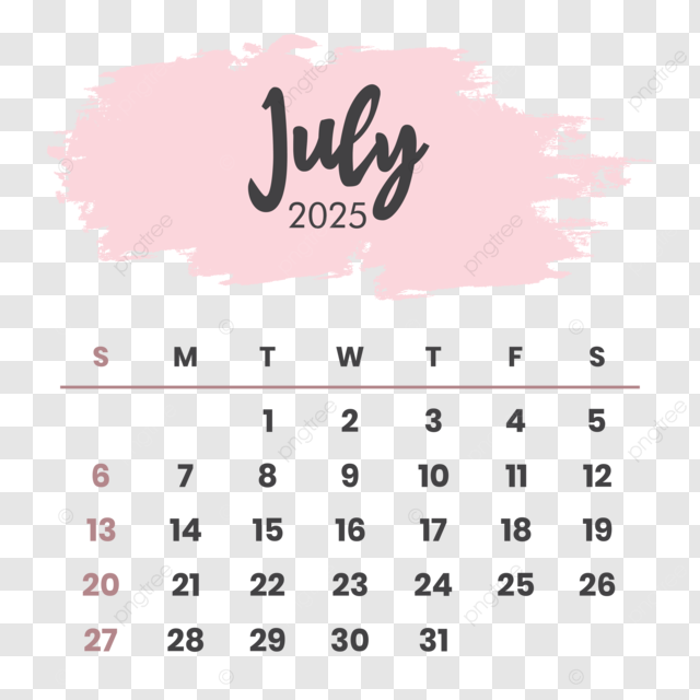 July Event Calendar 2025