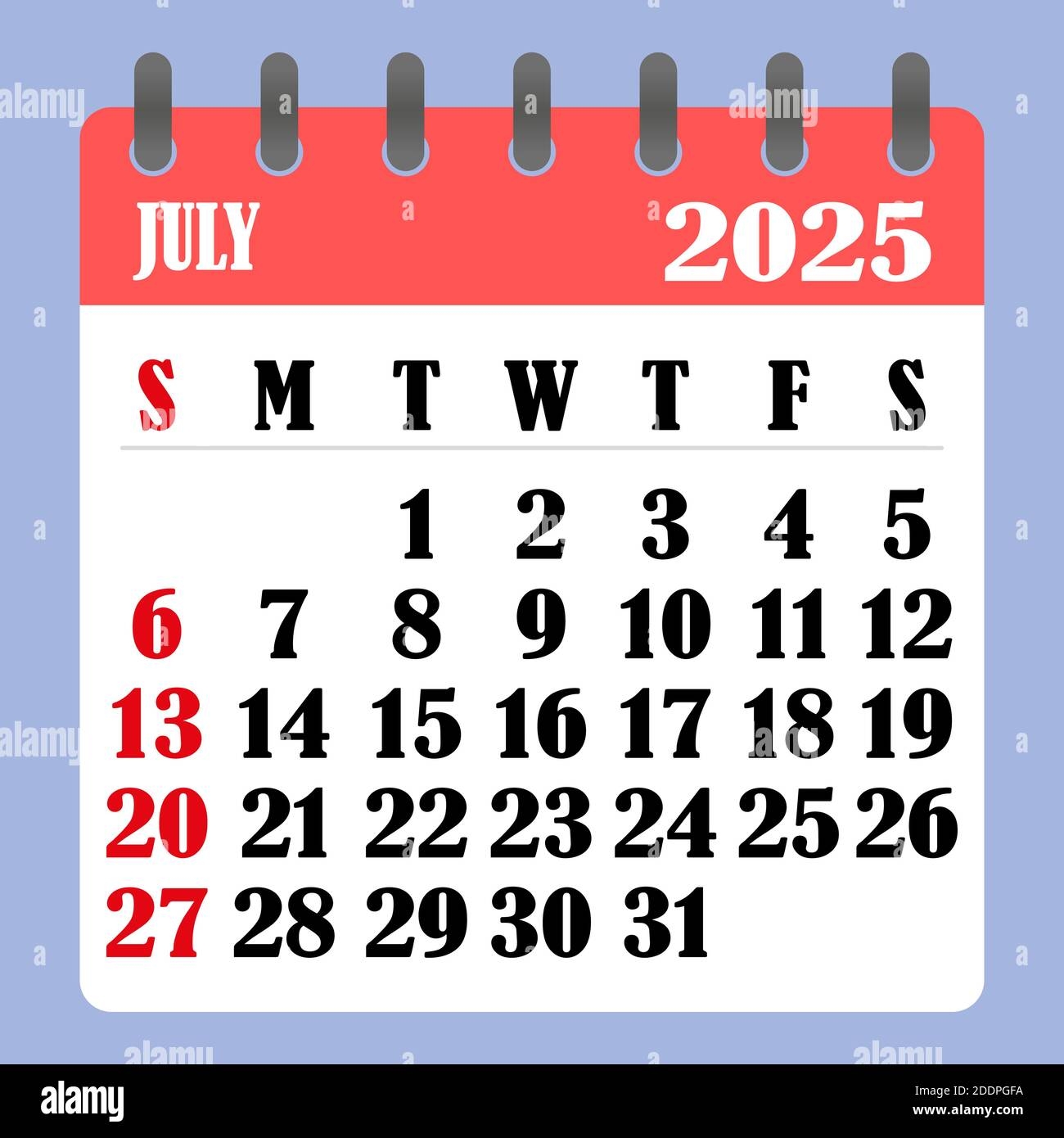 Calendar Emoji July 27 2025