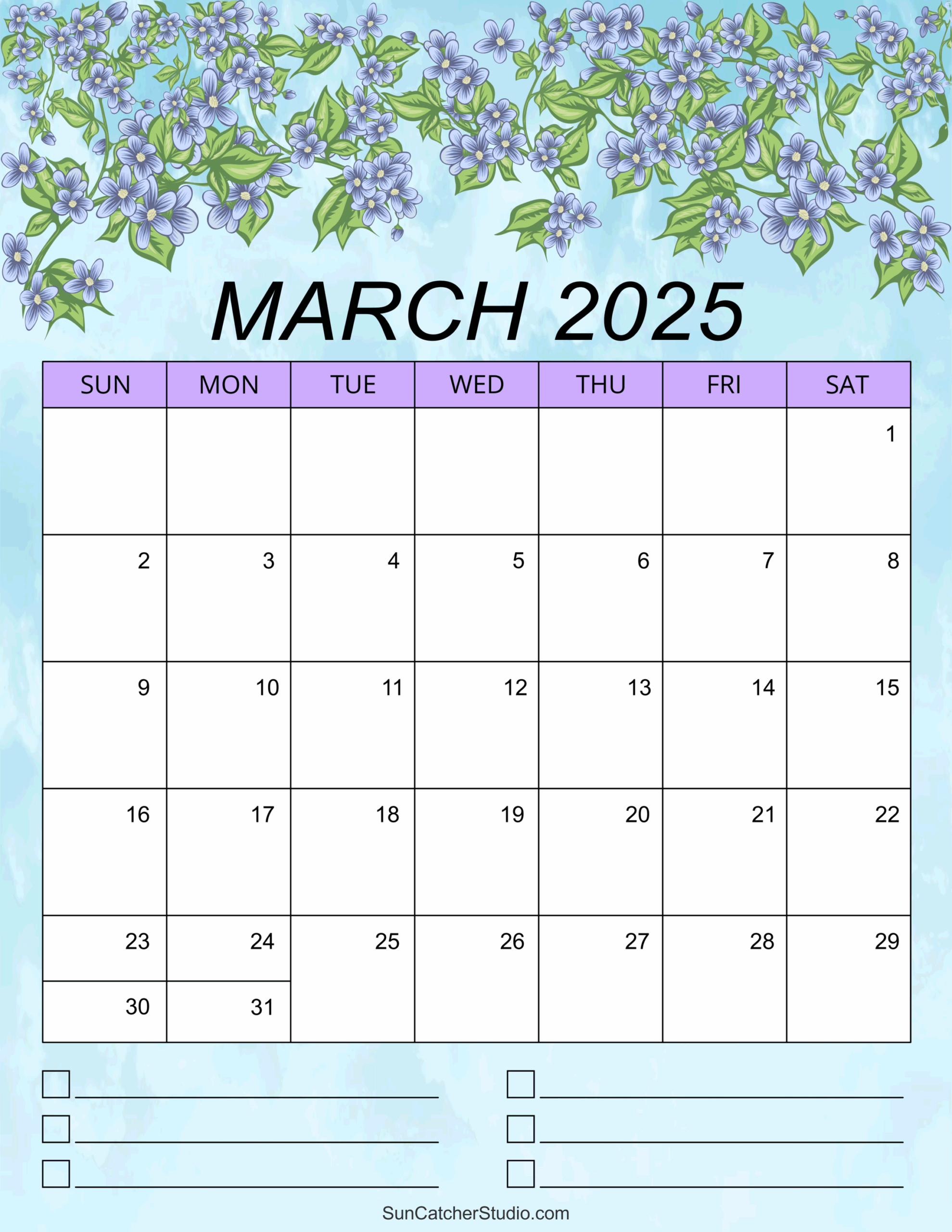 March 2025 Calendar Free Printable Free Printables Monograms 