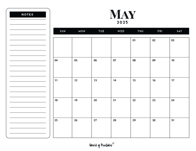 May 2025 Calendars 100 Best World Of Printables