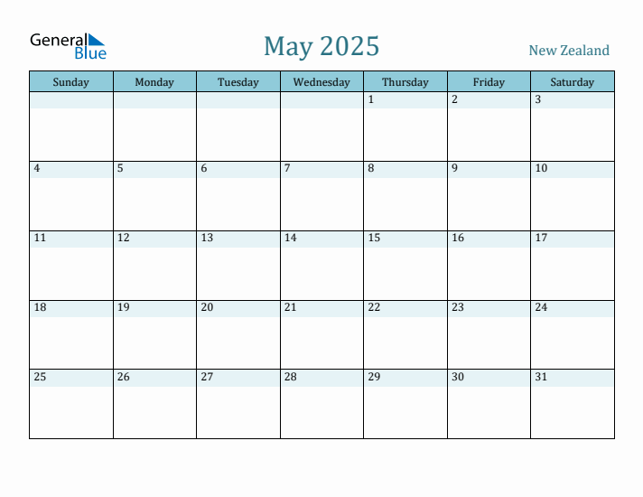 Free Printable Calendar 2025 May With Holidays