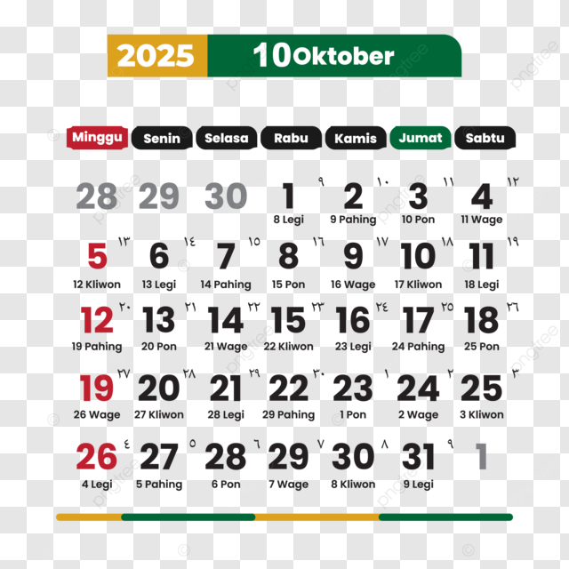 October 2025 Calendar With Festivals