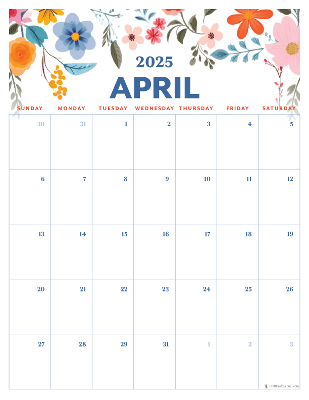 Printable Calendars For 2025