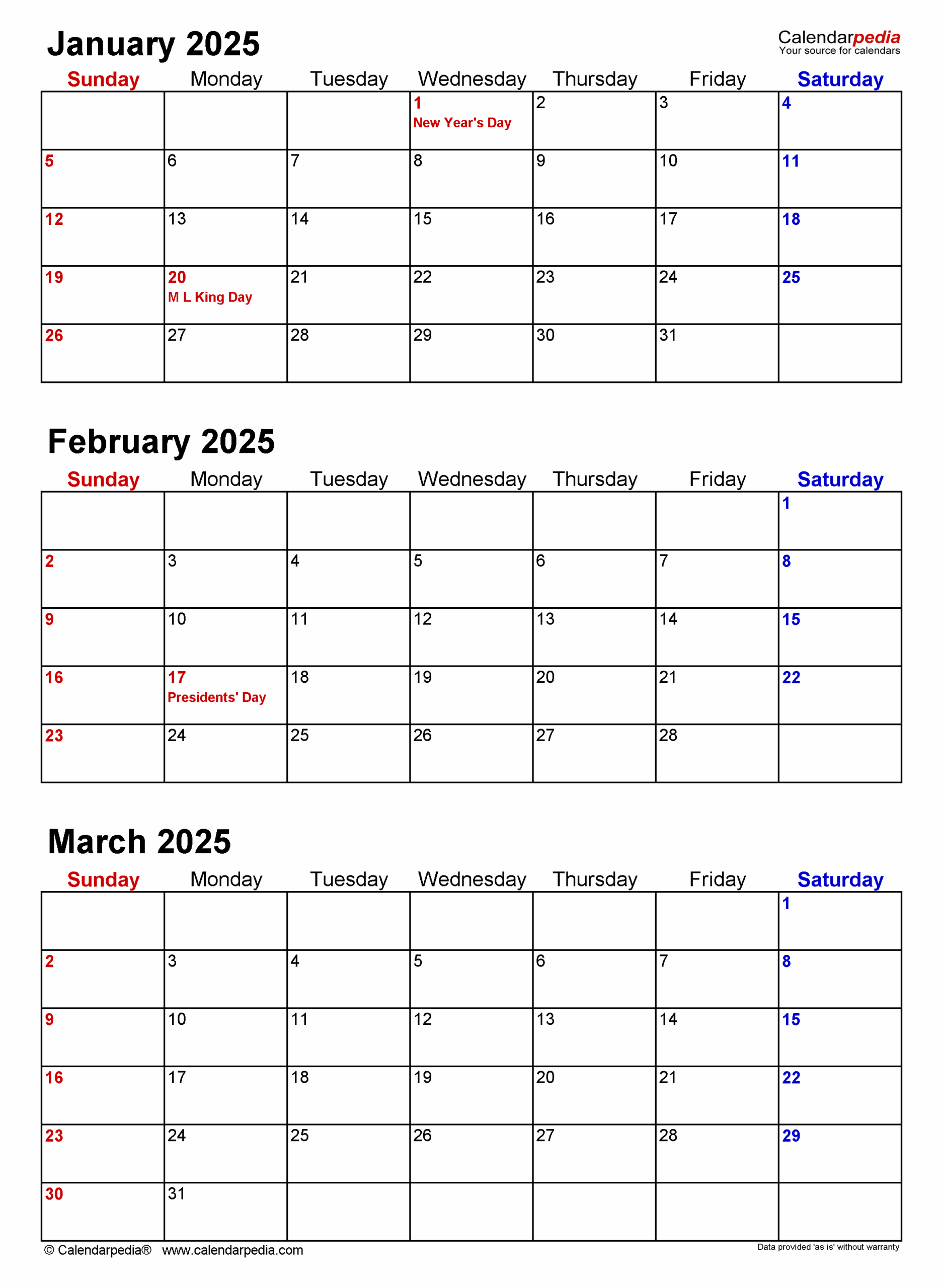 Free Printable 4th Quarter Calendar 2025